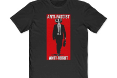 Anti_robot Is ALWAYS Anti-Fascist Men's Tee