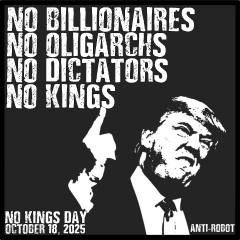 No Kings Poster for October 18