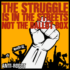 The Struggle is in the Streets. Not the Ballot Box