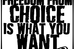 Freedom of Choice