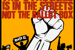 The Struggle is in the Streets. Not the Ballot Box